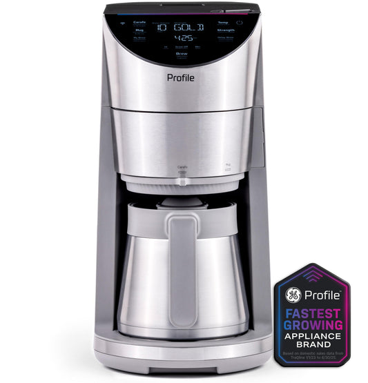 P7CGAAS2YSS GE Profile™ Smart Grind and Brew Coffee Maker with Podless Single Serve