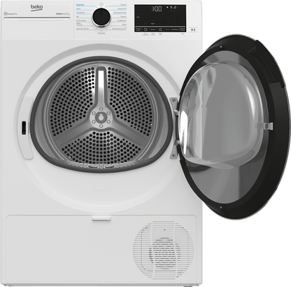Beko HPD24414W2 24" Heat Pump Ventless Front Load Dryer
