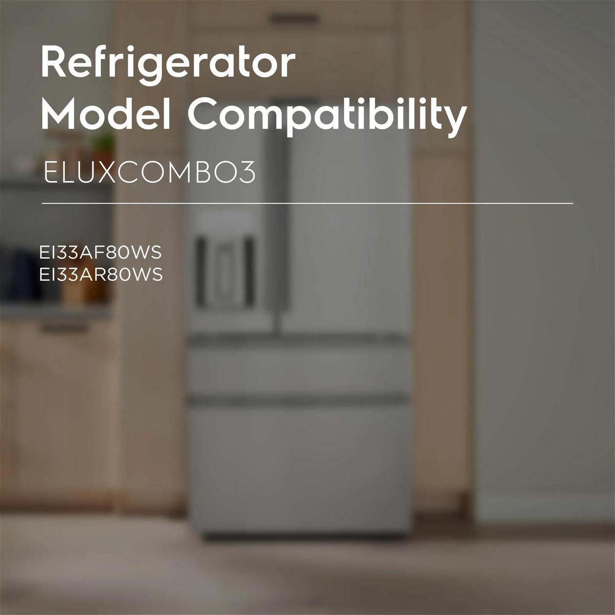 Electrolux ELUXCOMBO3 Single-Door Refrigerator and Freezer Bundle