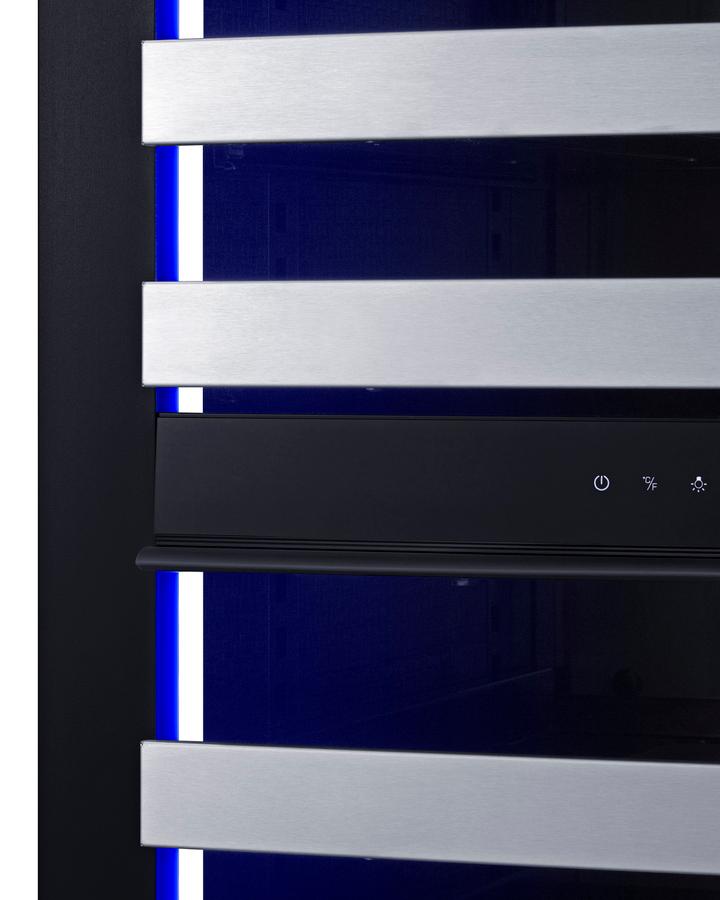 Summit SDHWC98 24" Wide Dual Zone Wine Cellar