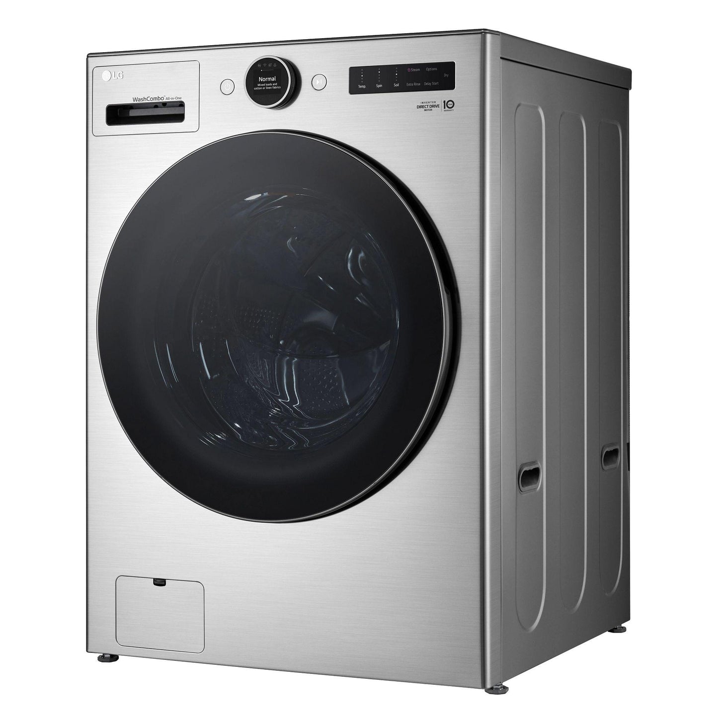 Lg WM6998HVA Ventless Washer/Dryer Combo LG WashCombo™ All-in-One 5.0 cu. ft. Mega Capacity with Inverter HeatPump™ Technology and Direct Drive Motor