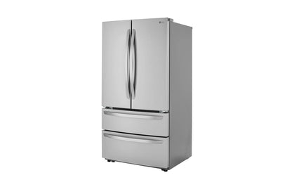 Lg LMWS29626S 29 cu. ft. 4 Door French Door Refrigerator with Double Freezer