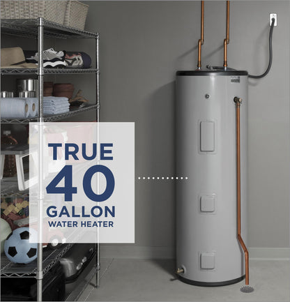 GE40T10BAM GE® 40 Gallon Tall Electric Water Heater