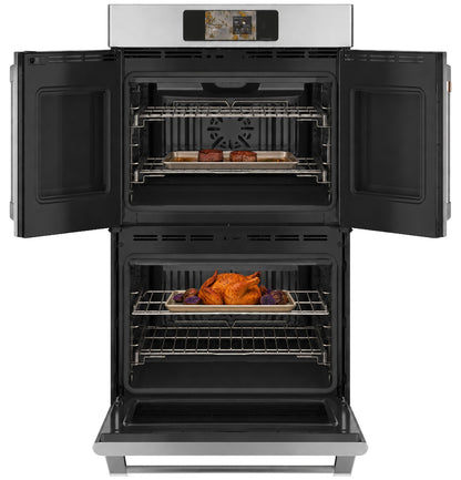Cafe CTD90FP2ZS1 CAF(EBACK)™ Professional Series 30" Smart Built-In Convection French-Door Double Wall Oven