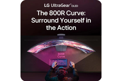Lg 45GX950AB 45 Inch UltraGear™ evo OLED 5K2K WUHD 165Hz or WFHD Dual Mode 330Hz 0.03ms G-sync Compatible DisplayPort 2.1 Gaming Monitor