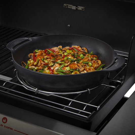 7606 WEBER CRAFTED Wok & Steamer