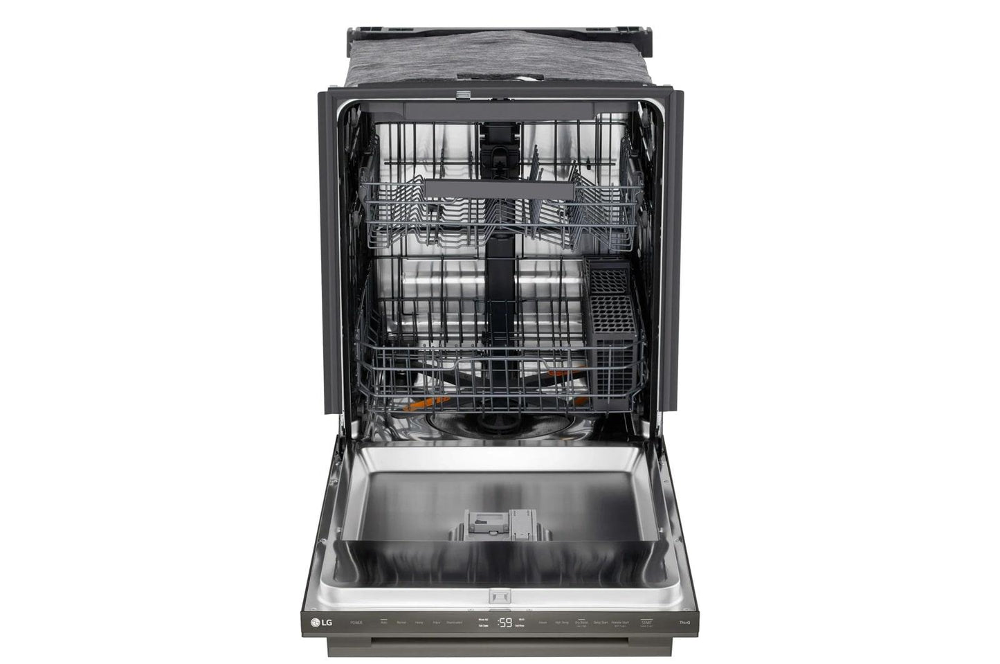 Lg LDNTM545D Smart FlushFit™ Top Control Dishwasher with 1-Hour Wash & Dry, QuadWash® Pro, and Dynamic Heat Dry™ w/AutoVent Dry™