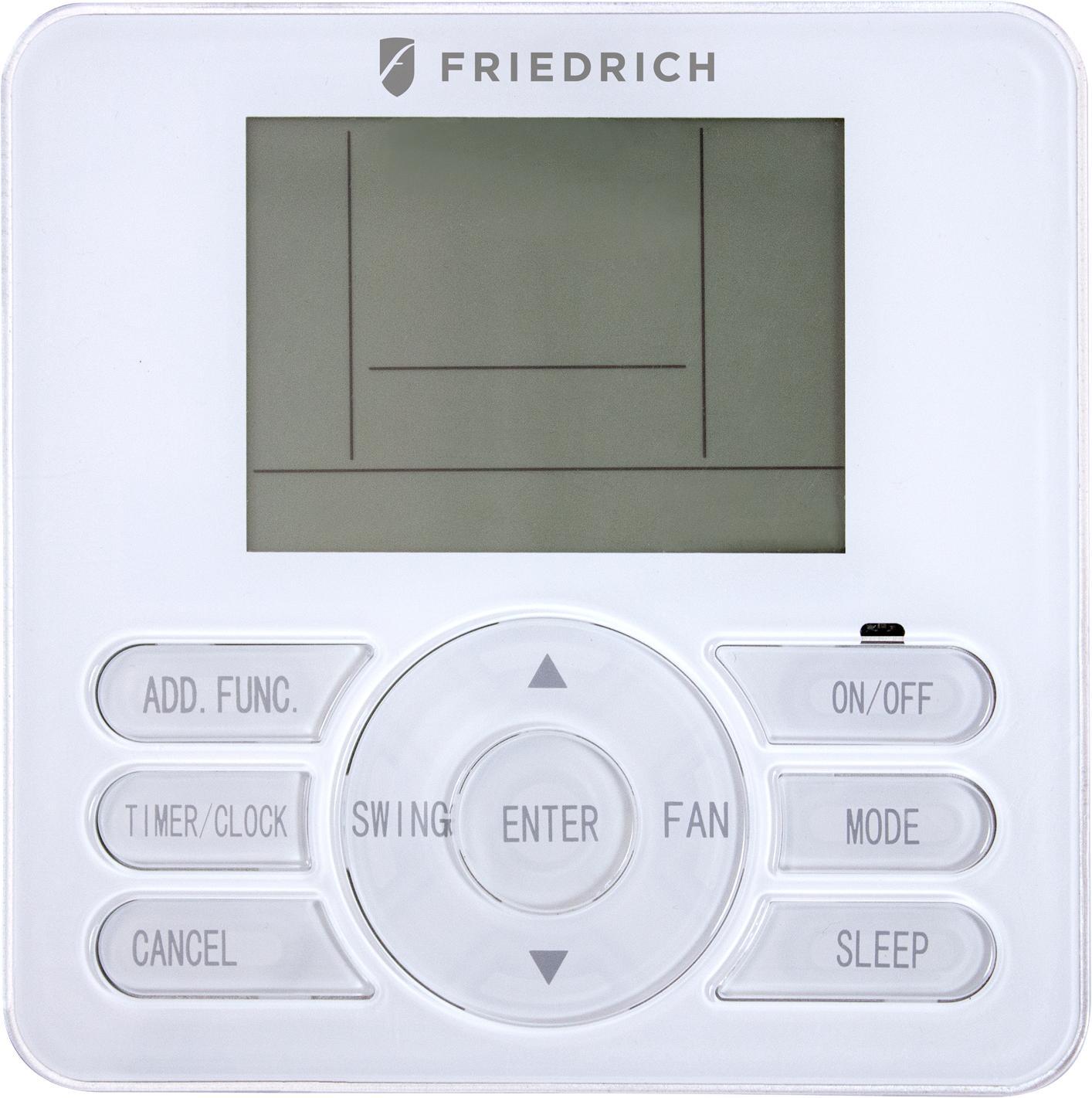 Friedrich FPWC1 12V Wall Controller For Floating Air Pro and Premier