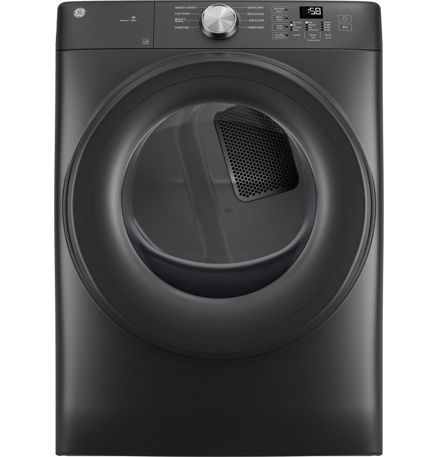 GFD35GSPYDS GE® ENERGY STAR® 7.8 cu. ft. Capacity Smart Front Load Gas Dryer
