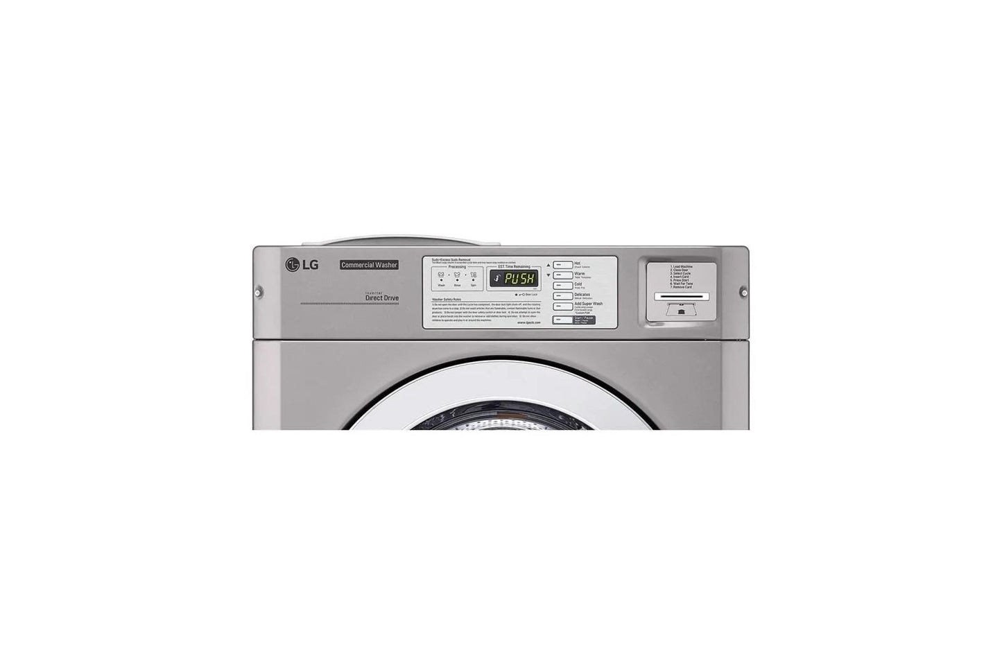 Lg TCWM2013CS3 5.2 cu.ft Large Capacity Frontload Washer