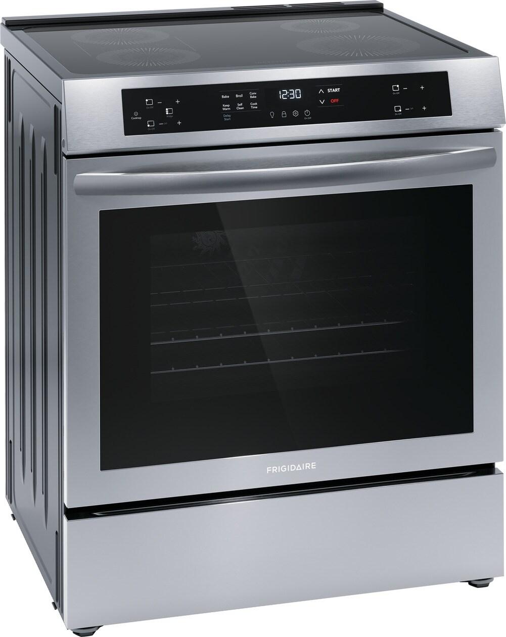 FCFI3083AS Frigidaire 30" Front Control Induction Range with Convection Bake