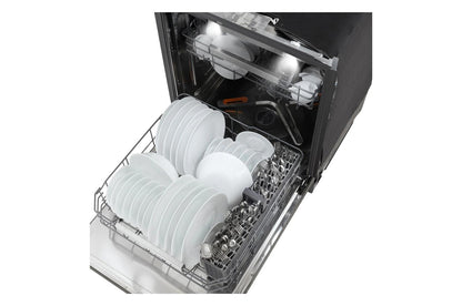 Lg LDNPH753D Smart FlushFit™ Top Control Dishwasher with 1-Hour Wash & Dry, QuadWash® Pro, TrueSteam® and Dynamic Heat Dry™ w/AutoVent Dry™