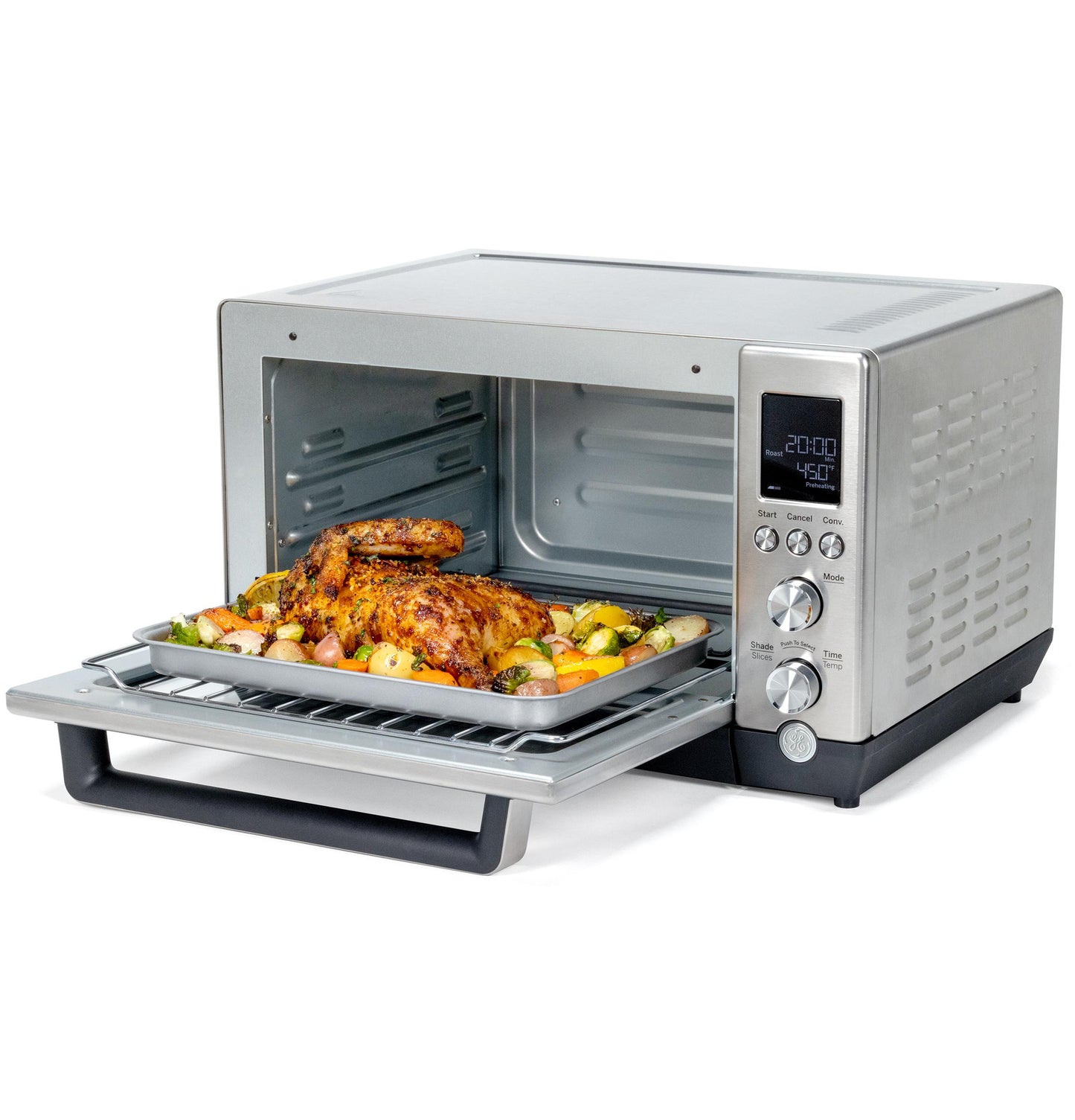 G9OCABSSPSS GE Quartz Convection Toaster Oven