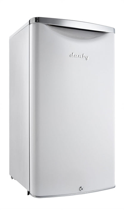 DAR033A6PDB Danby 3.3 cu. ft. Contemporary Classic Compact Fridge in Pearl White