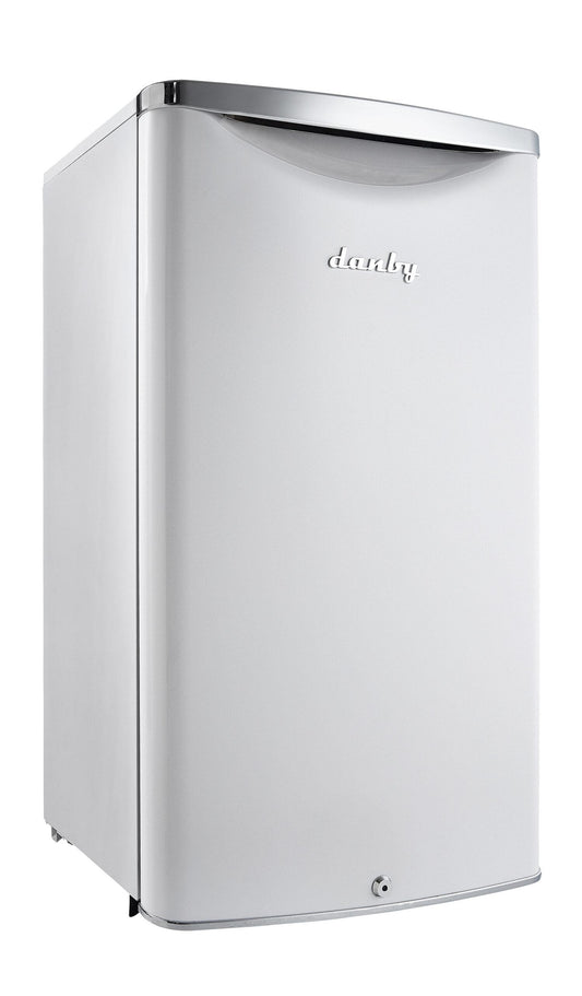DAR033A6PDB Danby 3.3 cu. ft. Contemporary Classic Compact Fridge in Pearl White