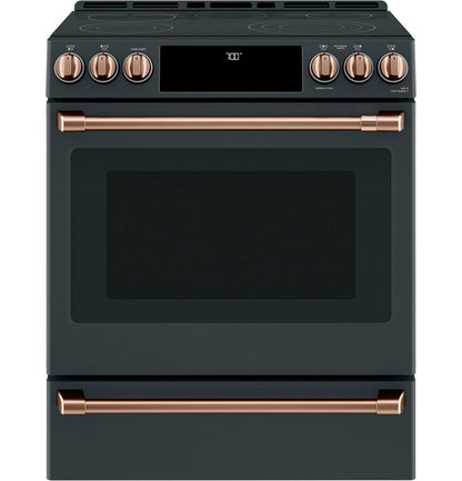 Cafe CXFCEHKPMCU CAF(EBACK)™ Front Control Electric Knobs and Handles - Brushed Copper