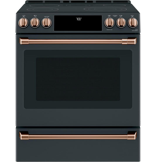 Cafe CXFCEHKPMCU CAF(EBACK)™ Front Control Electric Knobs and Handles - Brushed Copper