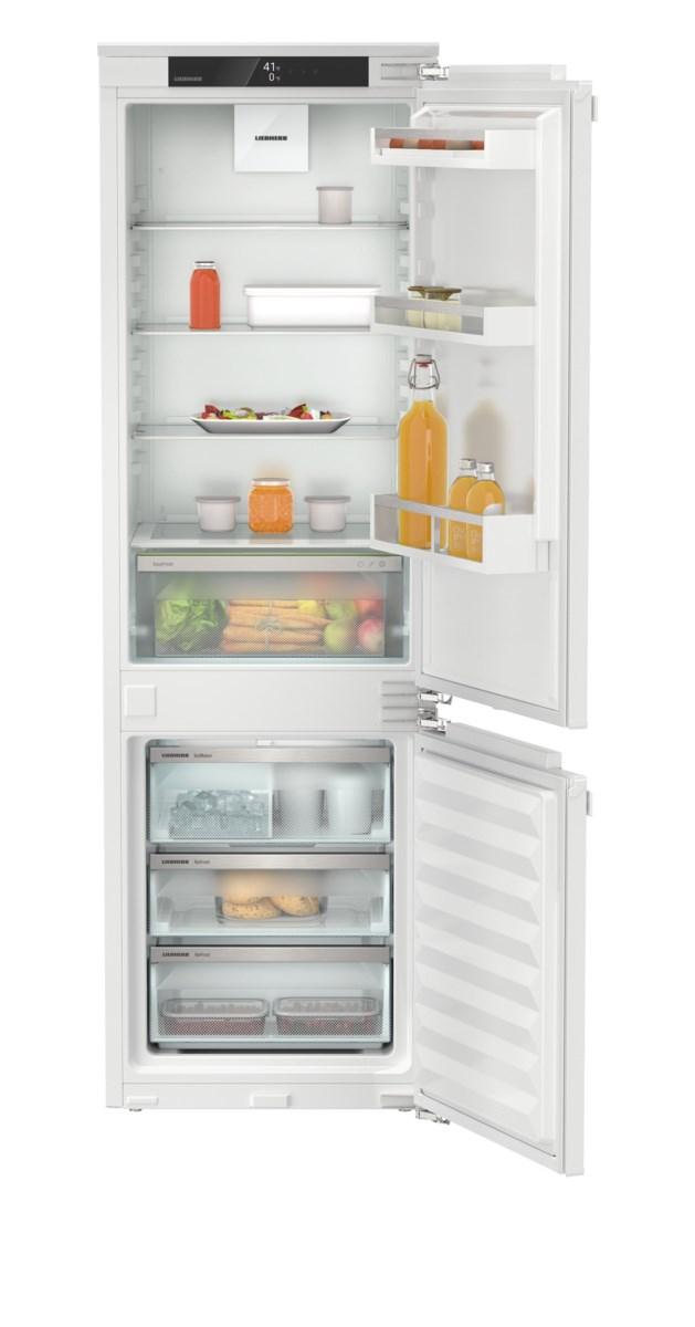 Liebherr Integrated fridge-freezer with EasyFresh and NoFrost