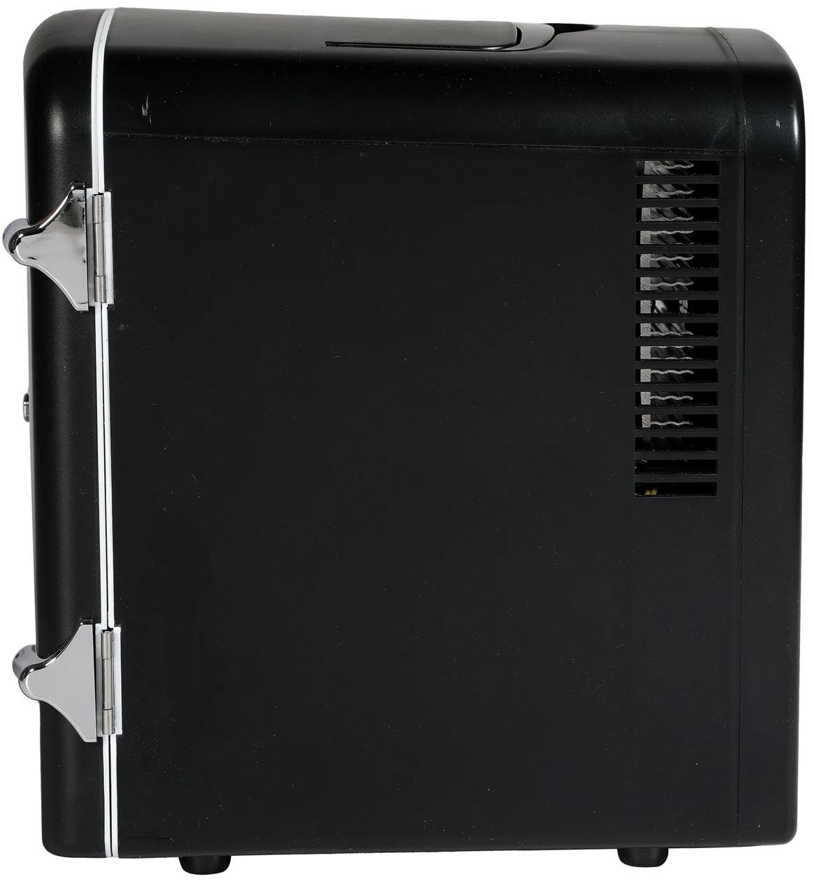 Frigidaire EFMIS229BLACK 6-Can Retro Mini Fridge Cooler - Black