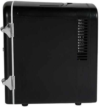 Frigidaire EFMIS229BLACK 6-Can Retro Mini Fridge Cooler - Black