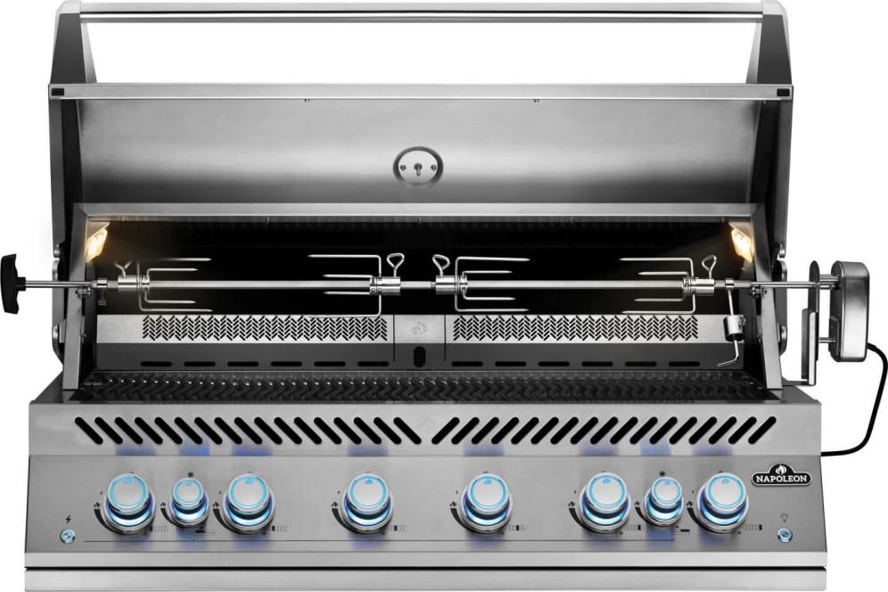 Napoleon Bbq BIG44RBPSS1 Built-In 700 Series 44 with Dual Infrared Rear Burners , Propane, Stainless Steel