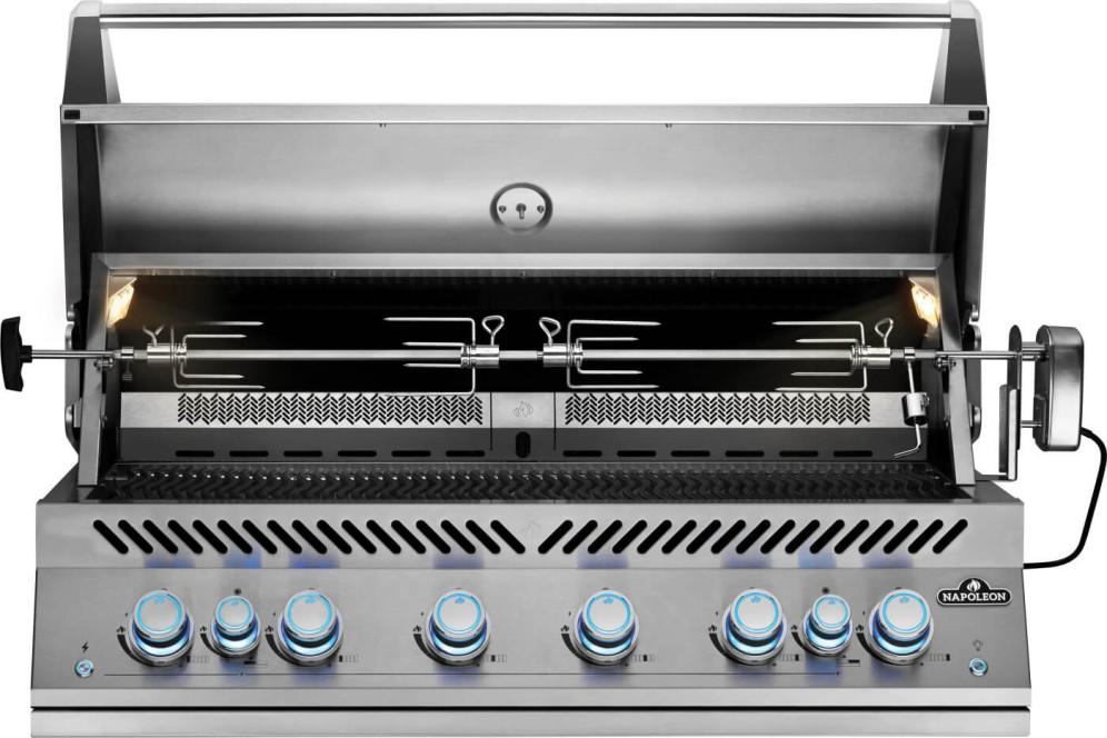 Napoleon Bbq Built-In 700 Series 44 with Dual Infrared Rear Burners , Propane, Stainless Steel