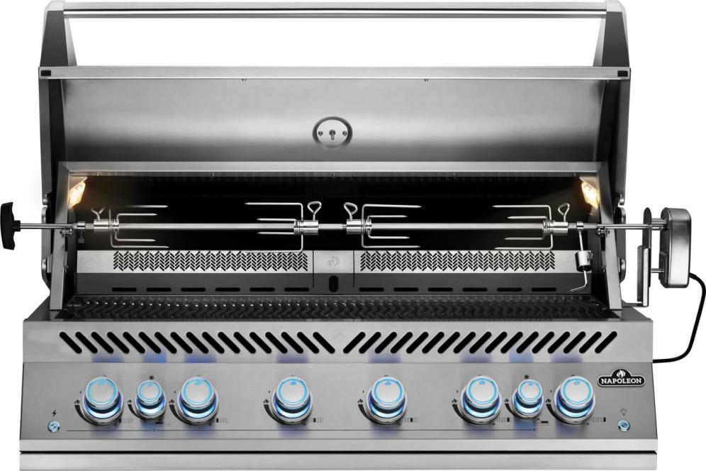 Napoleon Bbq BIG44RBNSS1 Built-In 700 Series 44 with Dual Infrared Rear Burners , Natural Gas, Stainless Steel