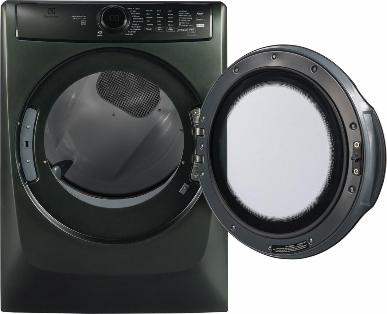 ELFE7738AA Electrolux Front Load Perfect Steam™ Electric Dryer with Balanced Dry™ and Instant Refresh - 8.0 Cu. Ft.