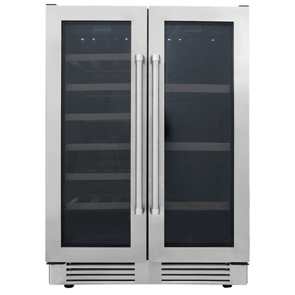 TBC2401DI Thor Kitchen 24-inch French Door Wine and Beverage Center - Model Tbc2401di