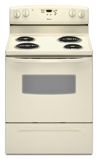 4.8 cu. ft. Self-Cleaning Electric Range(Bisque)