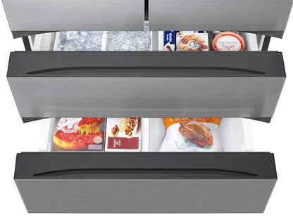 Samsung RF26CG7400SR 25 cu. ft. Mega Capacity Counter Depth 4-Door French Door Refrigerator with Four Types of Ice in Stainless Steel