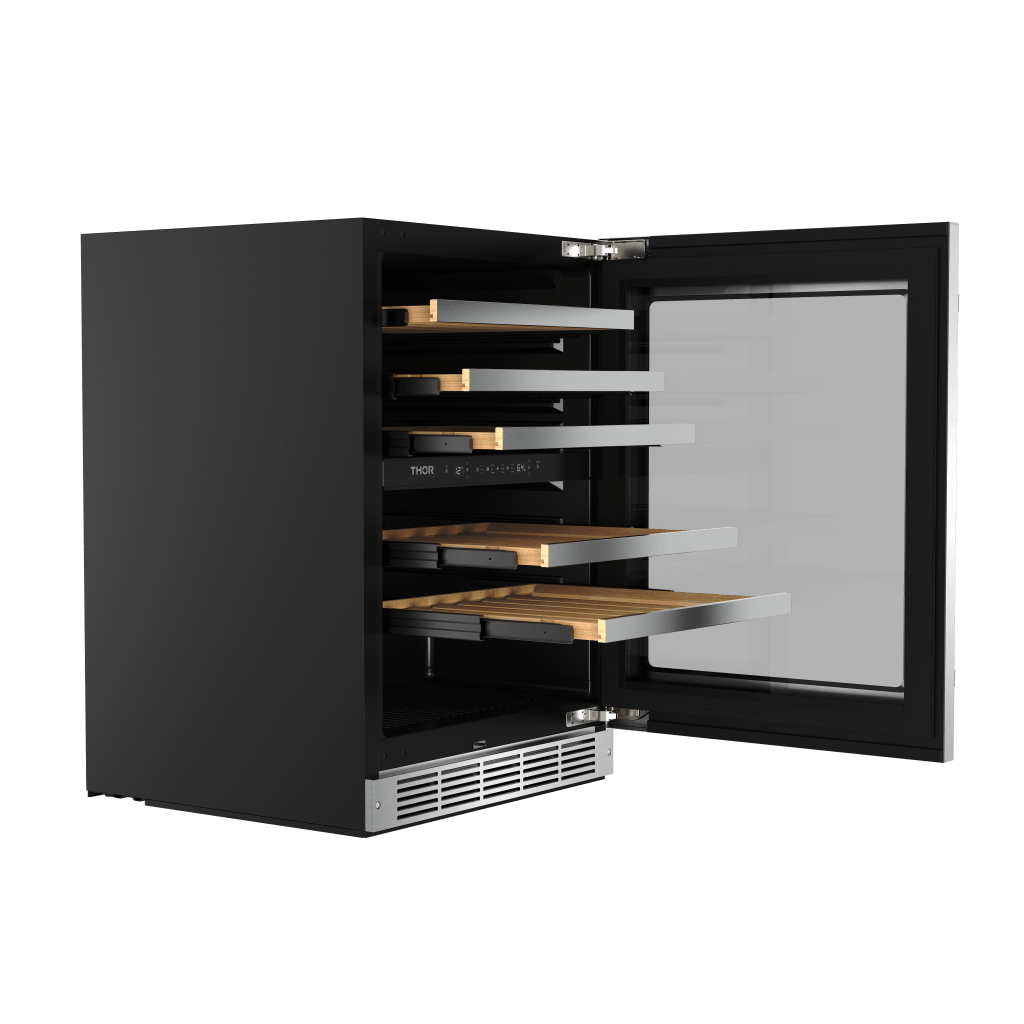 TWC24UD Thor Kitchen 24-inch Undercounter Dual Zone Wine Cooler - Model Twc24ud