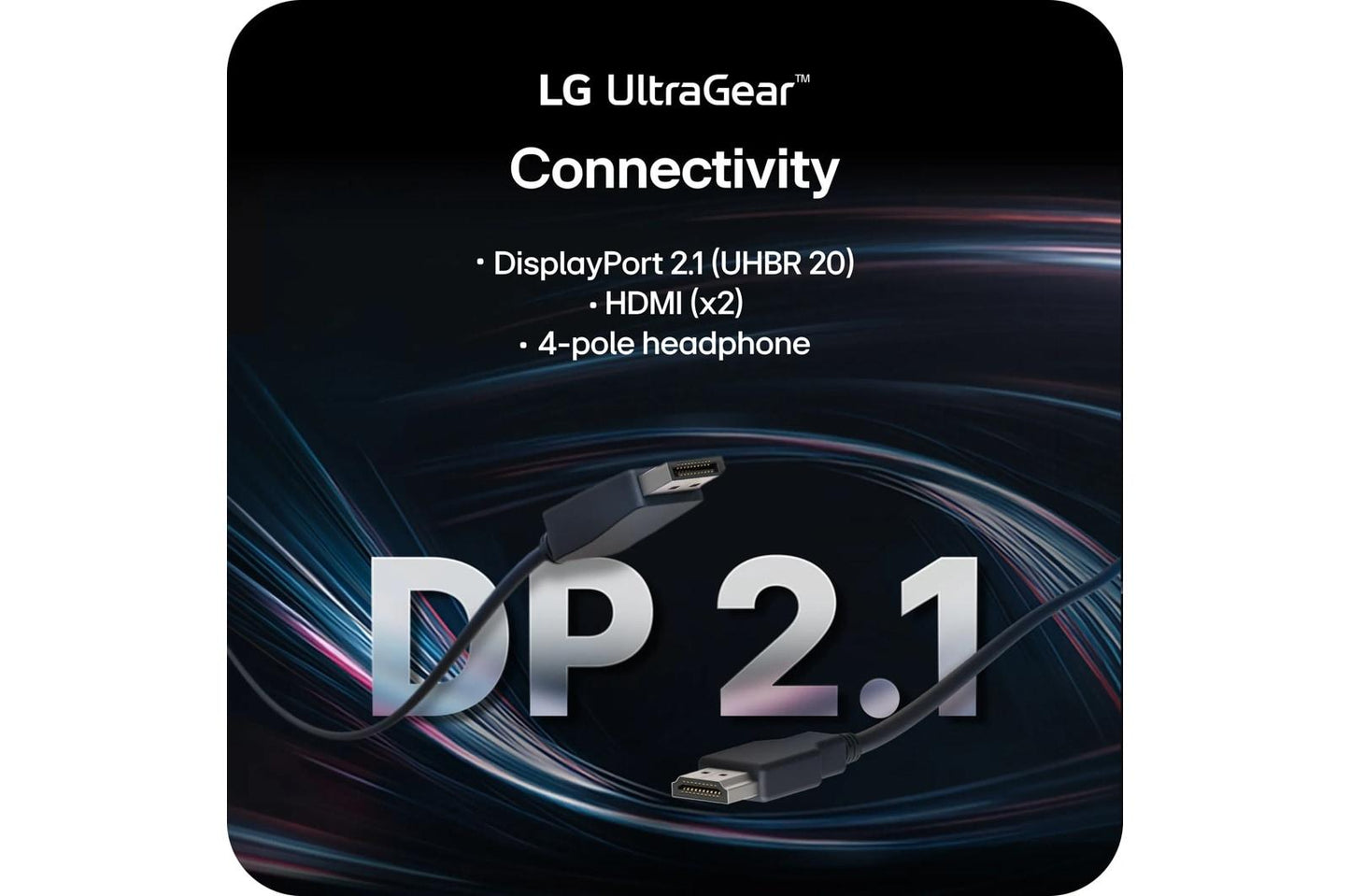 Lg 25G590BB 25 Inch UltraGear™ FHD IPS 1000Hz USB-C Monitor with Tilt/Height/Swivel Stand