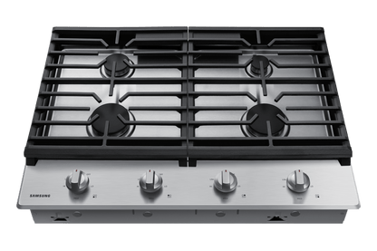 Samsung NA30R5310FS Gas Cooktop Cast Iron Grates  17K BTU Power Burner  30" Width