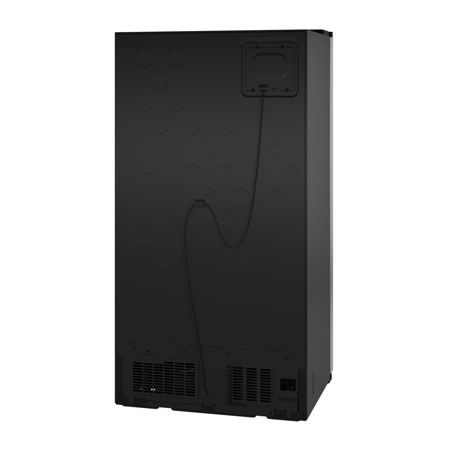 GZS24PYYFS GE® 23.5 Cu. Ft. Counter-Depth Side-By-Side Refrigerator with LED Light Walls and Extra Tall Dispenser