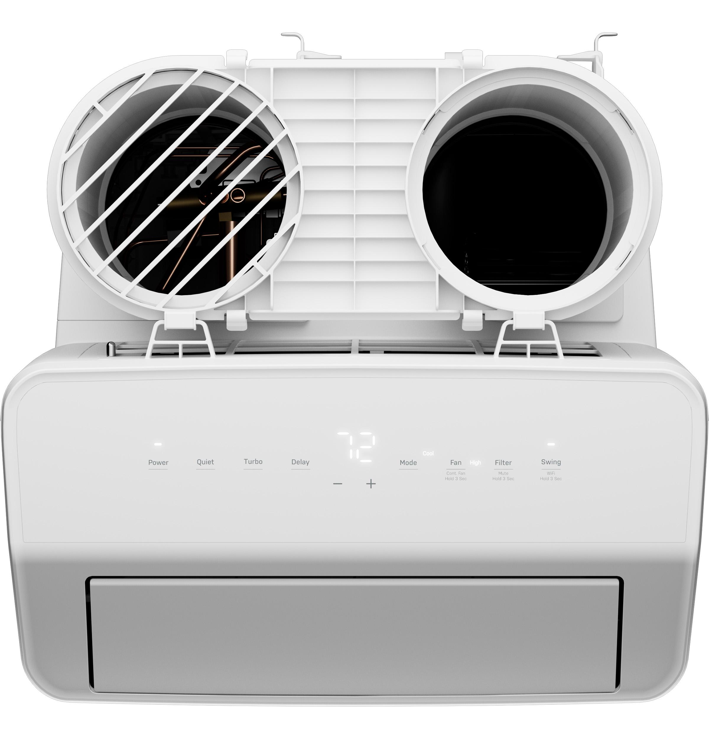 PPHV10WWF GE Profile® 10,000 BTU Dual-Hose, Inverter Portable Air Conditioner with Dehumidifier and Remote, White
