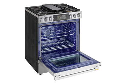 LSGU6339X LG SIGNATURE 6.3 cu. ft. Smart Gas Slide-In Range with Dynamic ProBake Convection®, Air Fry, Air Sous Vide, Pizza mode and AI Gourmet Camera