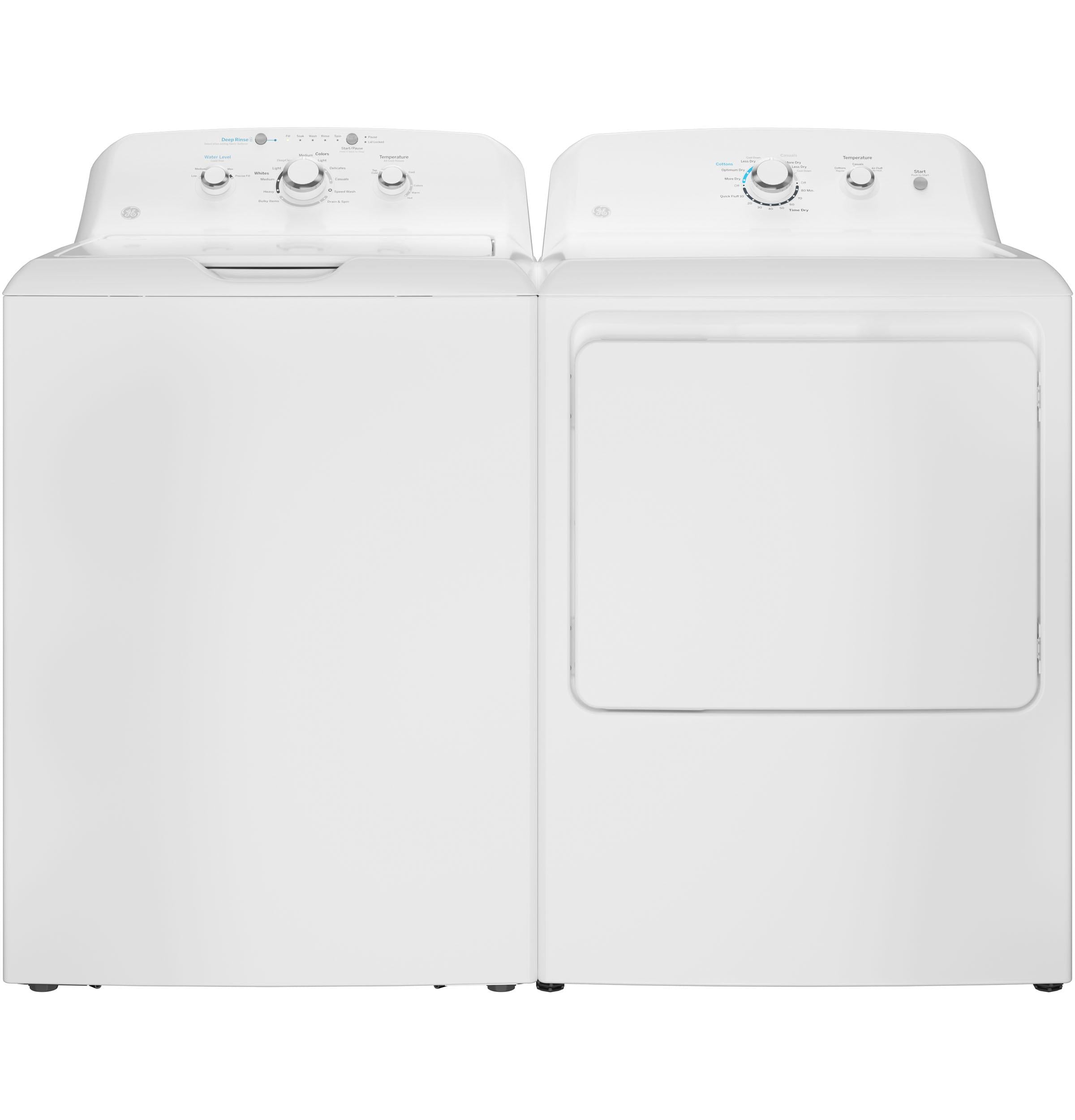 GTW325ASWWW GE® 4.0 cu. ft. Capacity Washer with Stainless Steel Basket and Water Level Control&#x200B;