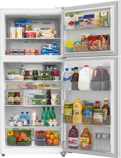 Frigidaire FRTE2246AW 22 Cu. Ft. Garage Ready Top Freezer Refrigerator