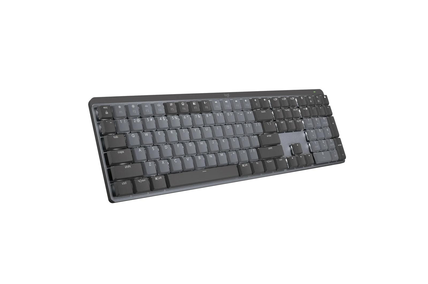 Lg 920010549 Logitech MX Mechanical Wireless Illuminated Performance Keyboard, Clicky Switches, Backlit Keys, Bluetooth