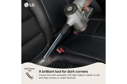 Lg C7325LC CordZero™ X9 Cordless Stick Vacuum with AI Mode Dual Floor Max™ Nozzle & LED Crevice Tool - Lunar Gray