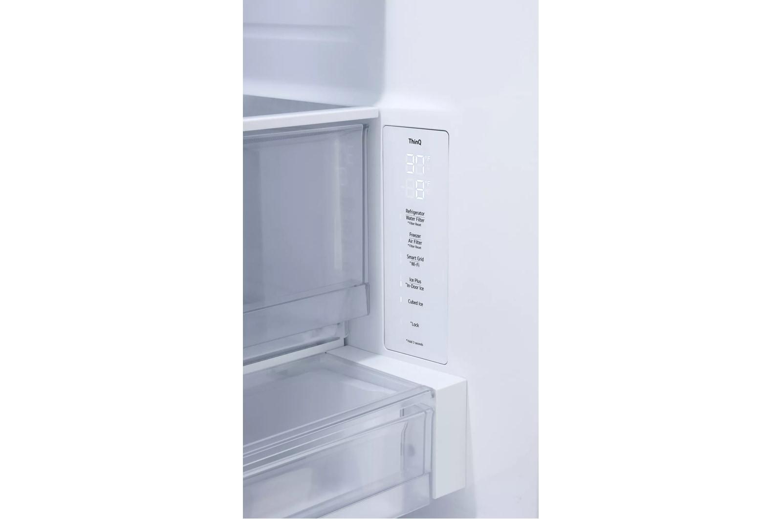 Lg 31 cu. ft. Smart Standard-Depth MAX™ French Door Refrigerator with InstaView® Door-in-Door®