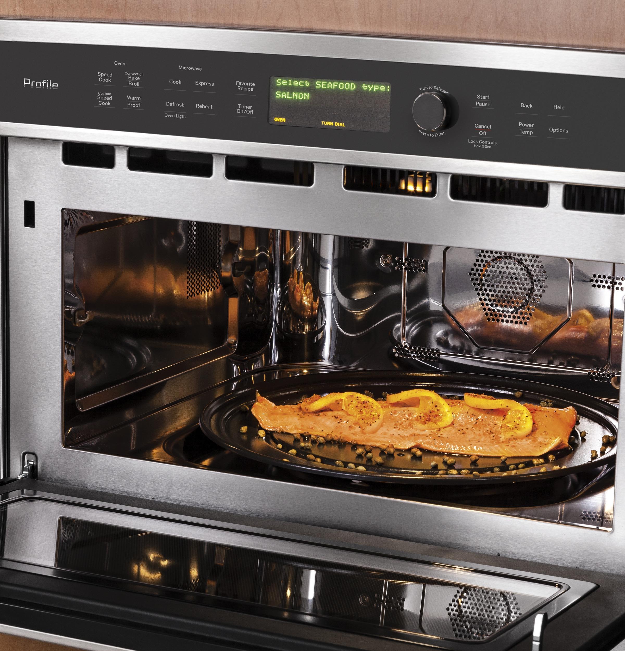 PSB9120SVSS GE Profile™ 30" Single Wall Oven with 120V Advantium® Technology