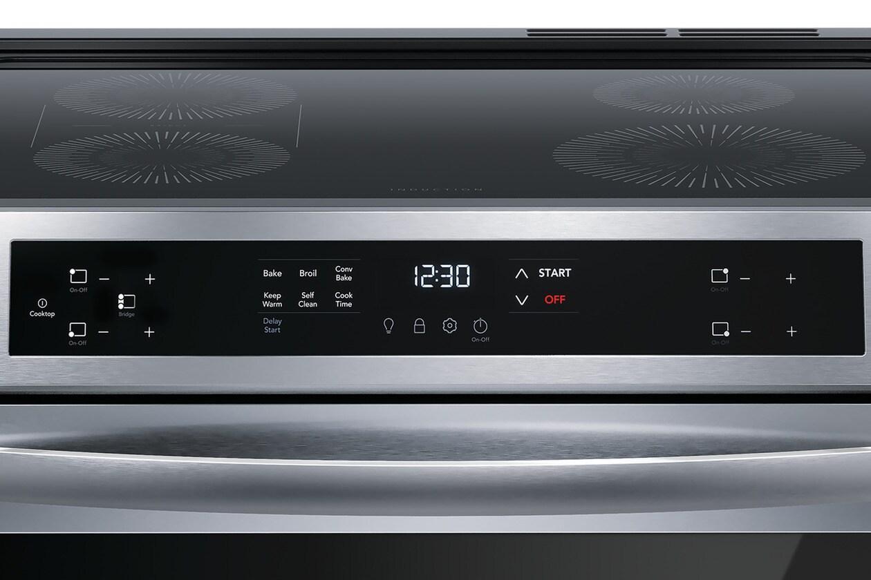 Frigidaire FCFI3083AS 30" Front Control Induction Range with Convection Bake