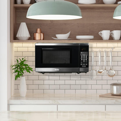 DDMW007501G1 Danby Designer 0.7 cu. ft. Space Saving Under the Cupboard Microwave in Stainless Steel