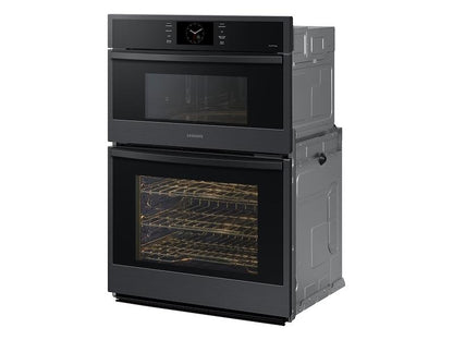 Samsung NQ70CG600DMTAA 30" Microwave Combination Wall Oven with Steam Cook in Matte Black