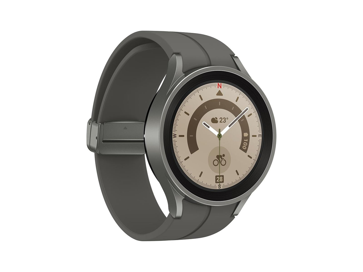 Samsung SMR920NZTAXAA Galaxy Watch5 Pro, 45mm, Gray Titanium, Bluetooth