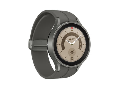 Samsung SMR920NZTAXAA Galaxy Watch5 Pro, 45mm, Gray Titanium, Bluetooth