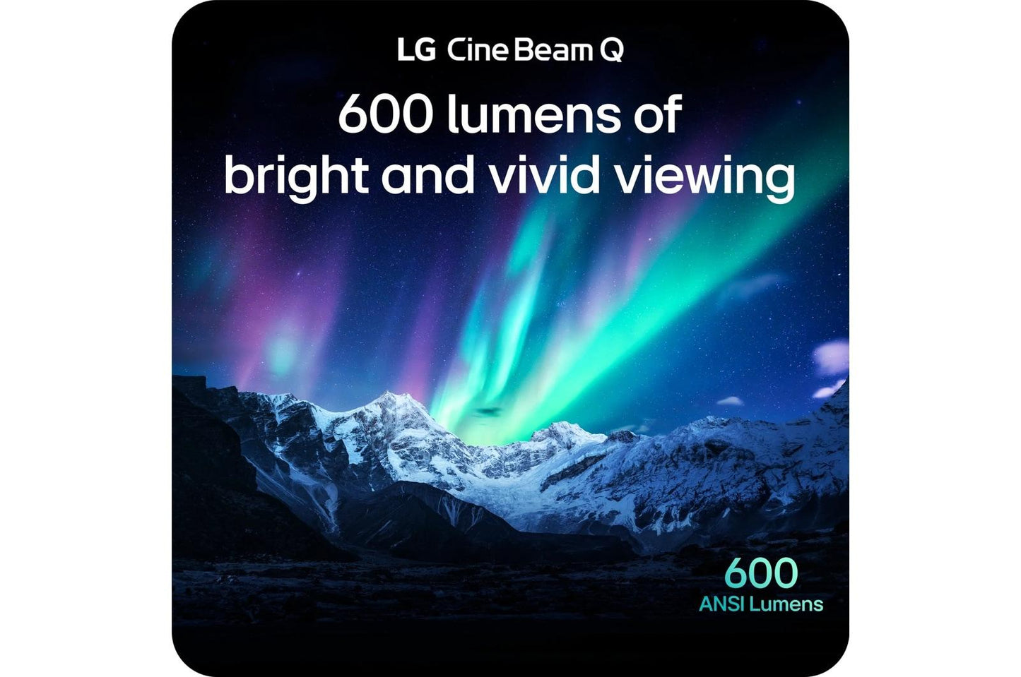 PU600U LG CineBeam Q 4K UHD Smart Portable Laser Projector PU600U (2026)