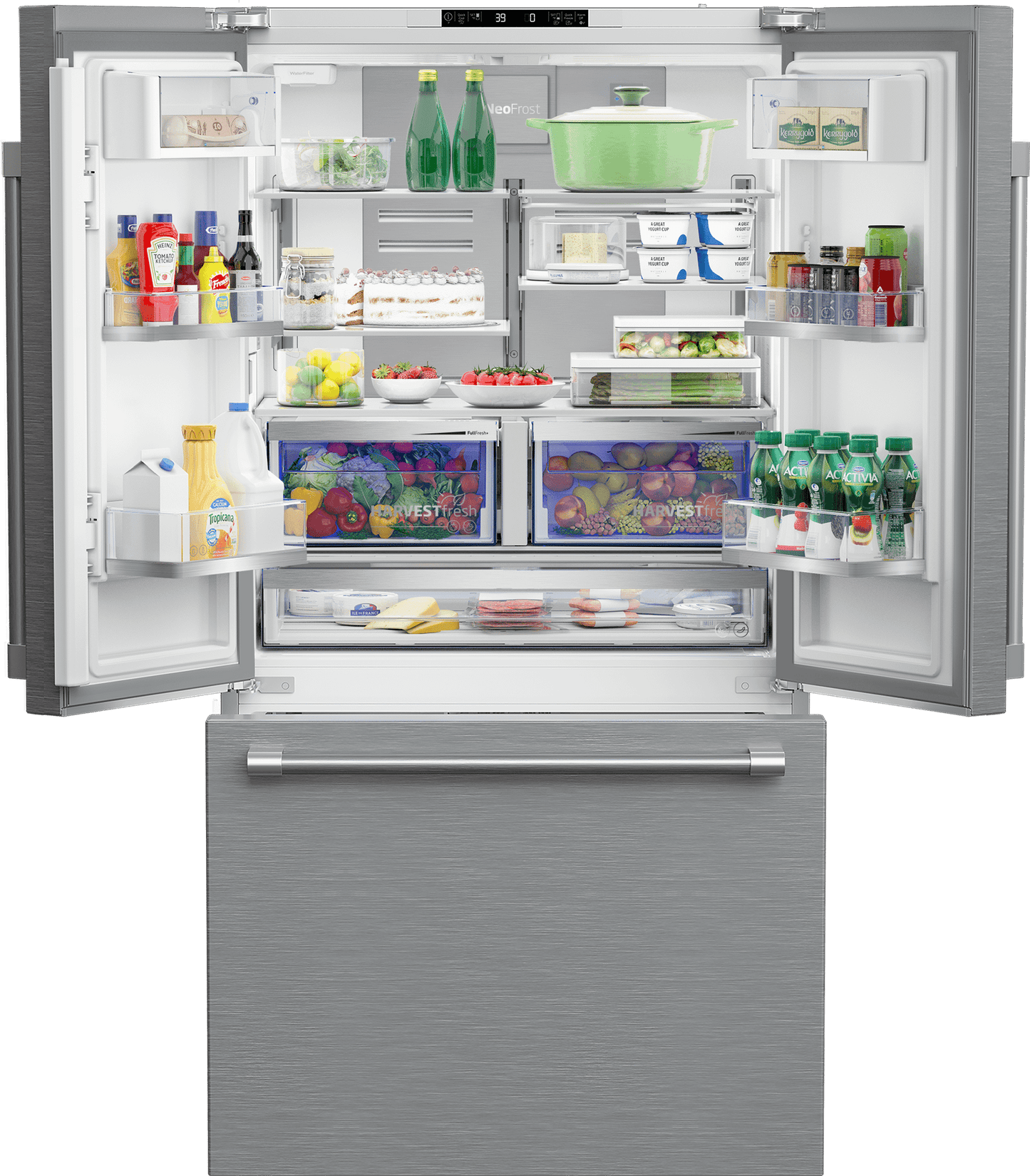 Beko BFFD3624ZSS 36" French Door Refrigerator